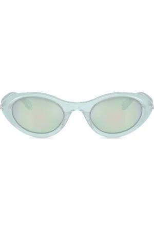 Diesel Sonnenbrille mit ovalem Gestell