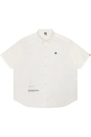 A Bathing Ape Hemd mit Logo-Applikation