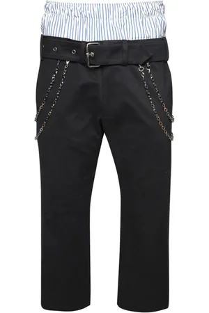 Bluemarble Double Layer Boxer Cropped-Hose