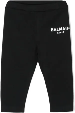 Balmain Leggings mit Logo-Print