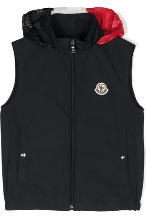 Moncler Zene Weste mit Kapuze