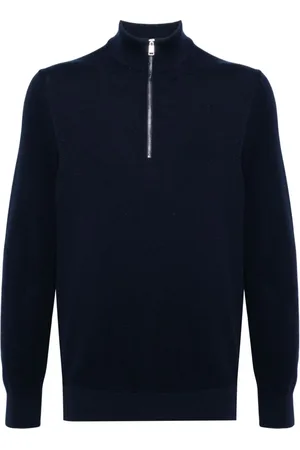 HUGO BOSS Pullover mit Reißverschluss