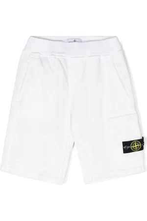 Stone Island Joggingshorts mit Kompass-Patch