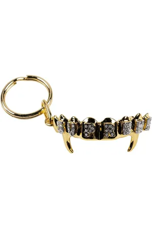 Supreme Fronts Schlüsselanhänger mit Strass-Logo