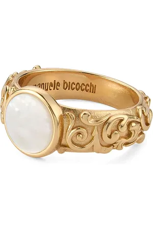 EMANUELE BICOCCHI Siegelring mit Arabesque-Gravur
