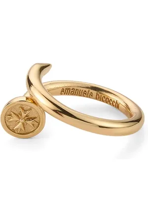 EMANUELE BICOCCHI Spiralring mit Logo-Wappen