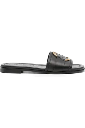 Moncler Bell Pantoletten aus Leder