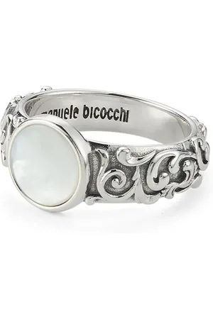 EMANUELE BICOCCHI Siegelring mit Arabesque-Gravur