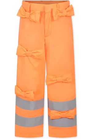 CAROLINE BOSMANS Straight-Leg-Hose mit Schleifen