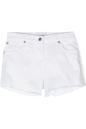 ERMANNO SCERVINO Ausgefranste Shorts mit Stickerei