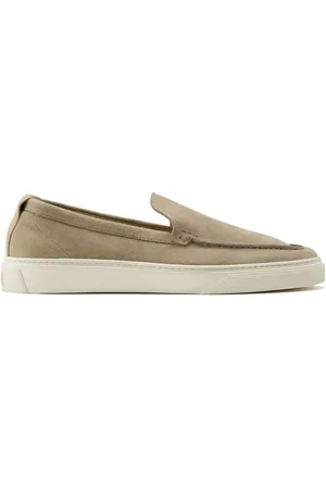Woolrich Loafer aus Wildleder mit mandelförmiger Kappe