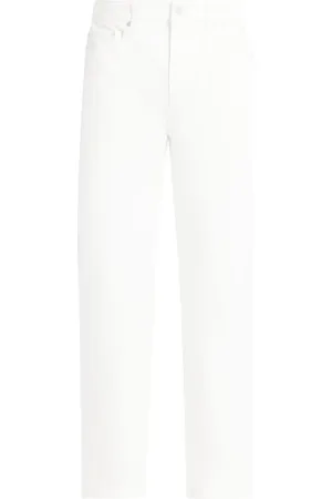 Lacoste Halbhohe Straight-Leg-Jeans