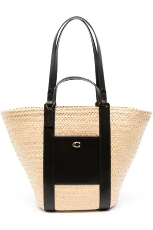 Coach Shopper mit Logo-Anhänger