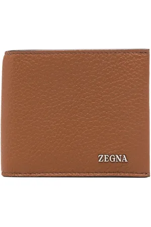 Ermenegildo Zegna Portemonnaie mit Logo-Schild