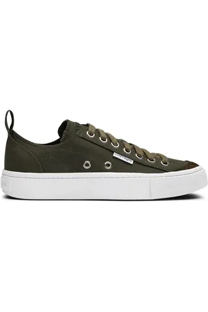Courrèges Canvas-Sneakers mit Logo-Stickerei