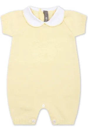 LITTLE BEAR Strampler mit Teddy-Stickerei