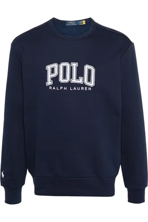 Ralph Lauren Ausgeblichenes Sweatshirt mit Logo-Stickerei