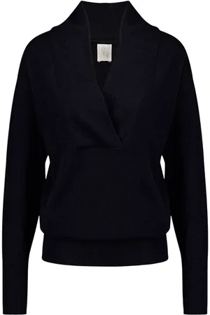 Paula Kaschmirpullover mit V-Ausschnitt