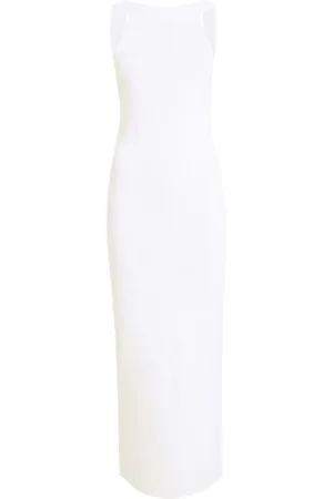Khaite The Media Midikleid mit Neckholder