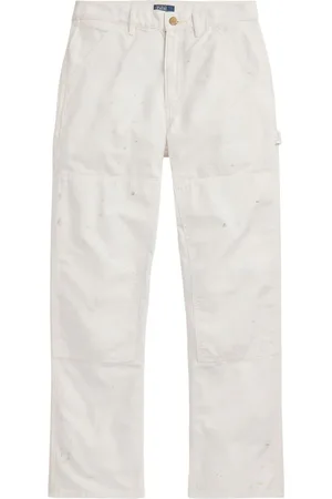 Ralph Lauren Halbhohe Straight-Leg-Hose