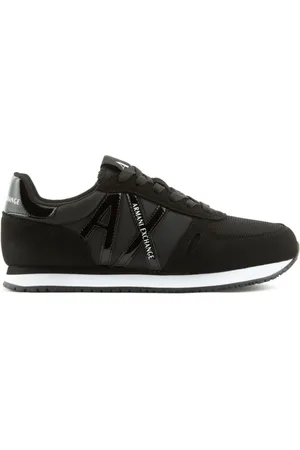 Armani Exchange Sneakers mit Logo-Prägung