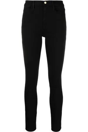 Frame Hoch sitzende Skinny-Jeans