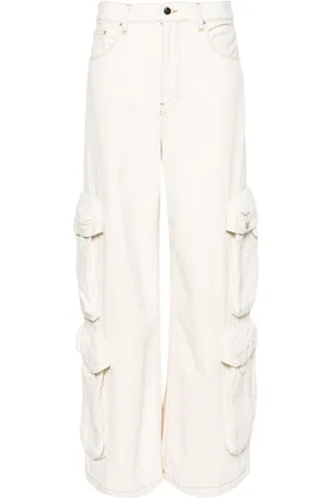 AMIRI Gerade Jeans mit hohem Bund