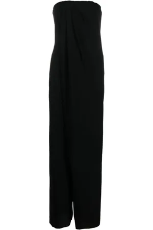 Max Mara Jumpsuit mit tiefem Ausschnitt