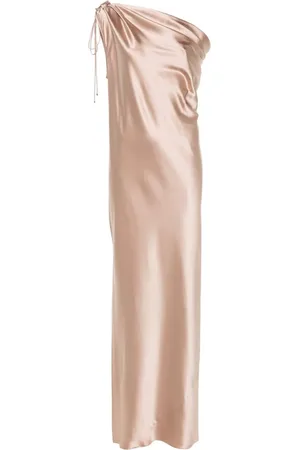 Max Mara Asymmetrisches Seidenkleid