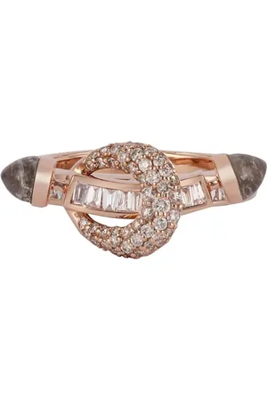 Ananya 18kt Rotgoldring mit Diamanten