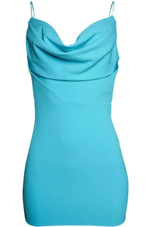 ALEX PERRY Kleid mit drapiertem Ausschnitt