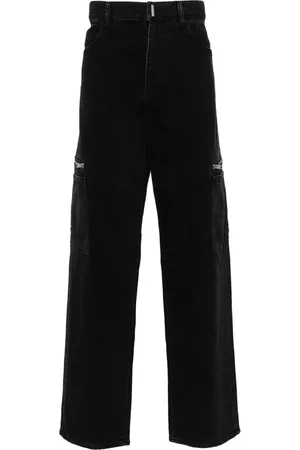 Givenchy Straight-Leg-Jeans mit Logo-Print