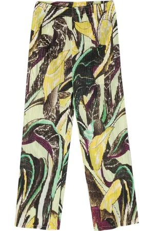 PLEATS PLEASE ISSEY MIYAKE Plissierte Tardivo Hose