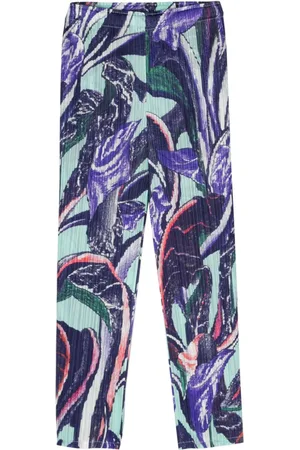 PLEATS PLEASE ISSEY MIYAKE Plissierte Tardivo Hose