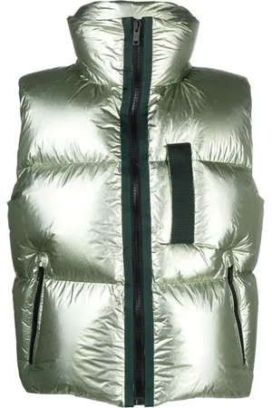 Givenchy Daunenweste im Metallic-Look