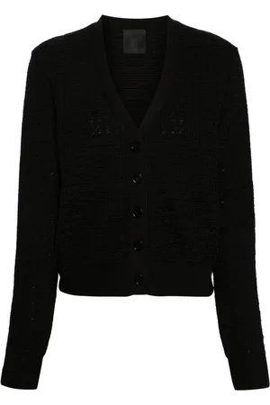Givenchy V-Ausschnitt-Cardigan aus 4G-Jacquard
