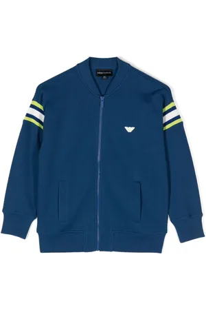 Emporio Armani Jacke mit Logo-Applikation