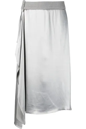 Fendi Midirock im Satin-Look