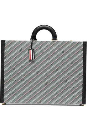 Thom Browne Aktentasche mit Logo-Print