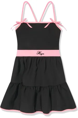 Msgm Kleid mit Kontrastdetails