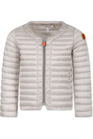 save the duck Gefütterte Jacke mit Logo-Applikation