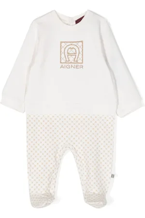 Aigner Pima-Baumwoll-Pyjama mit Logo-Stickerei