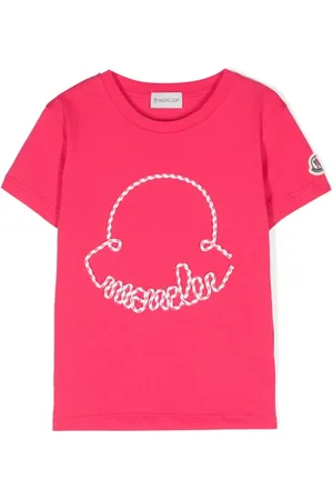 Moncler T-Shirt mit 3D-Logo-Detail
