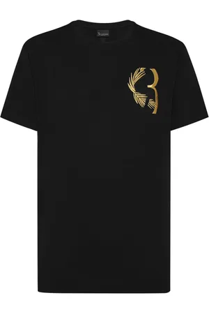 BILLIONAIRE T-Shirt mit Logo-Stickerei