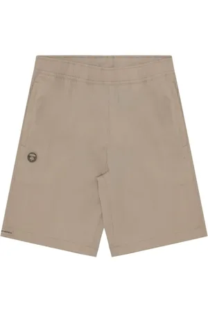 A Bathing Ape Moonface Shorts mit Logo-Patch