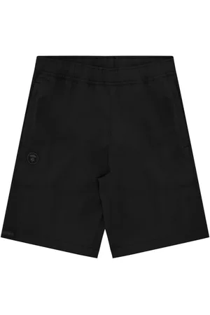 A Bathing Ape Moonface Shorts mit Logo-Patch