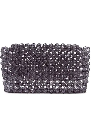 0711 Carla Clutch mit Perlen