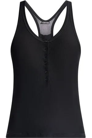 Tom Ford Geripptes Jersey-Tanktop