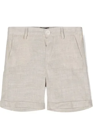 FAY Melierte Chambray-Shorts