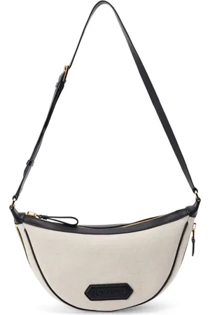 Tom Ford Schultertasche mit Logo-Patch